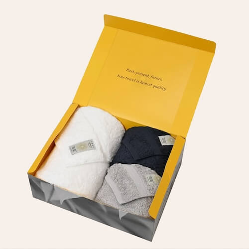 TRUE TOWEL バスタオル+フェイスタオル