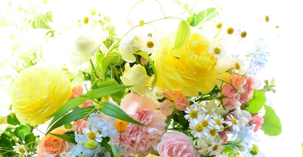 成人式に贈る花束