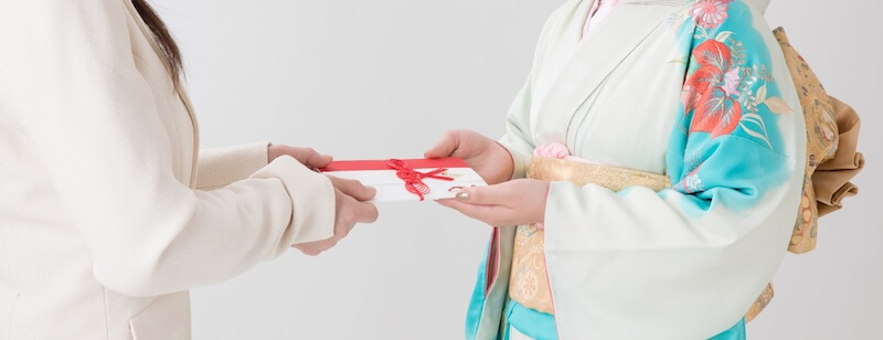 成人祝いのお返し