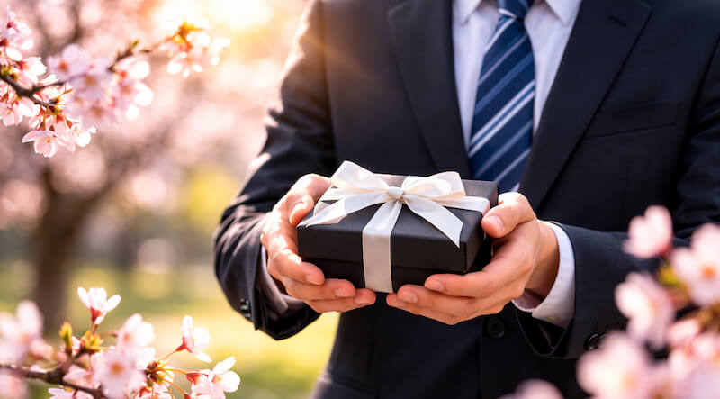 甥っ子の就職祝い