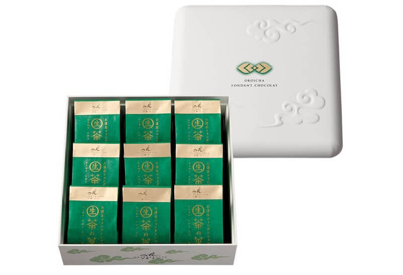 お濃茶フォンダンショコラ「生茶の菓」（マールブランシュ）