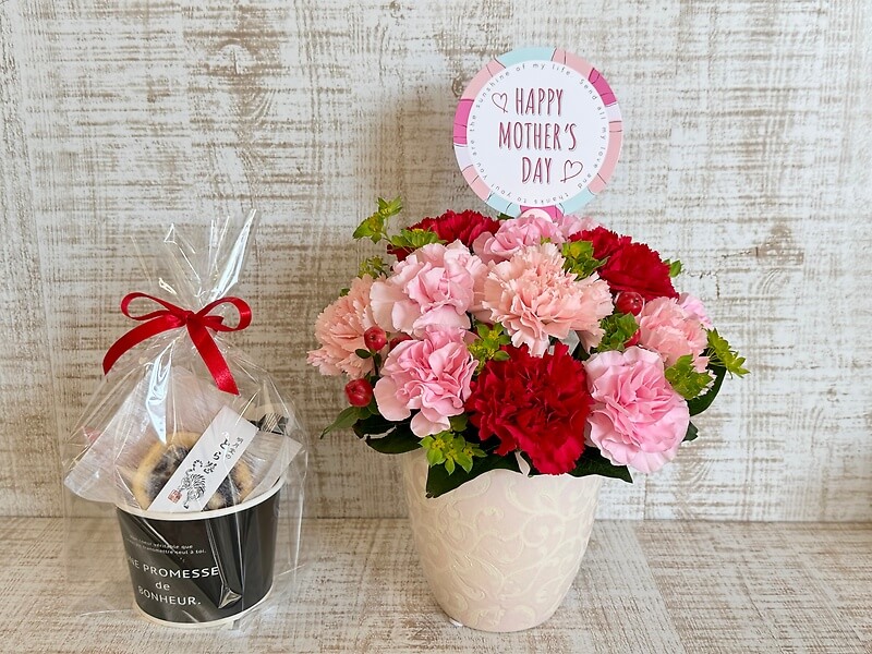 アレンジメント＋スイーツ