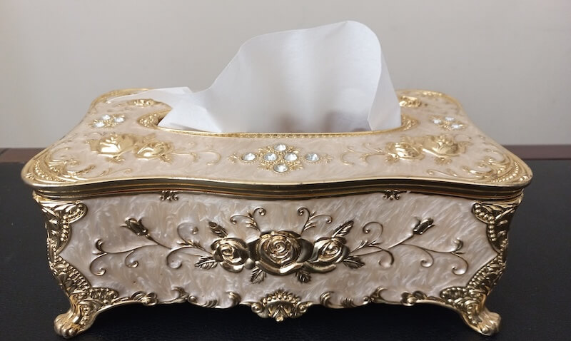 高級ボックスティッシュ