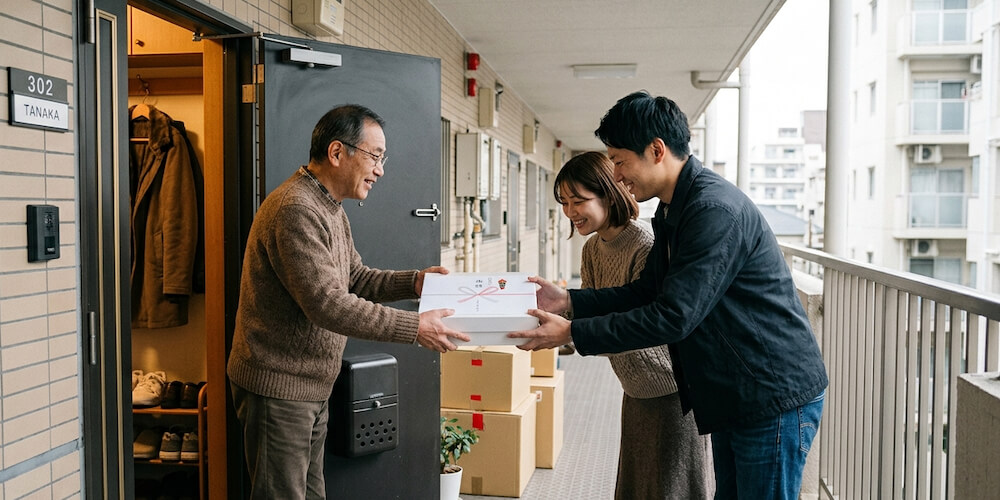 引っ越しの挨拶