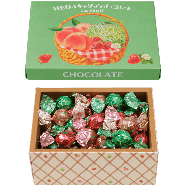 はじけるキャンディチョコレート